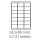 etikety Samolepiace 63,5x38,1 univerzálne biele (1000 listov A4/bal.) (ECO-63,5x38,1-1000)