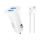 nabíjačka do auta XO TZ10  2USB/2A/12W biela + USB-C kábel (GSM167467)