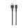 kábel XO NB166 TypC-USB čierny (5A) (IXCABNB166CNEG)