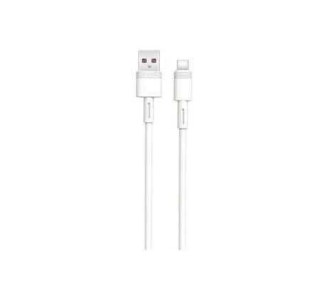 kábel XO NB166 TypC-USB biely (5A) (IXCABNB166CALB)