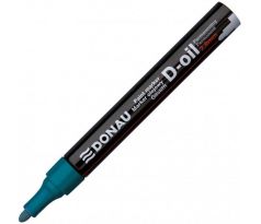 Popisovač lakový 2,8 mm Donau D-OIL zelený