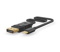 USB-C to DisplayPort-male adapter, 4K 60 Hz, 2 m, black (A-CM-DPM-01)