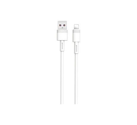 kábel XO NB166 Iphone-USB biely (5A) (IXCABNB166IALB)