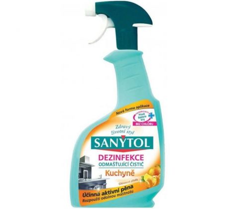 Sanytol KUCHYŇA odmasťovač s rozprašovačom 500 ml