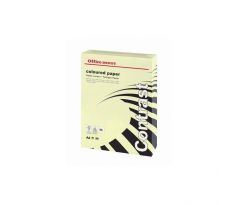 Farebný papier Office Depot A4, pastelová žltá, 80 g/m2