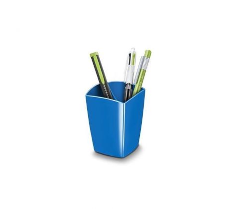 Magnetický stojan na perá Cep modrý