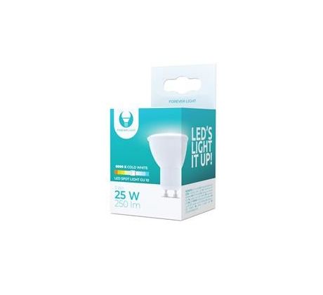 LED Bulb GU10 3W 230V 6000K 250lm Forever Light (RTV003439)