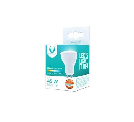 LED Bulb GU10 7W 230V 4500K 90lm 38° Forever Light (RTV003597)