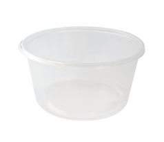 Misky PP okrúhle 250 ml 50 ks priehľadné