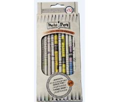 Newpen eco - ceruzky farebné (12ks/bal) (ECOPENCOL)