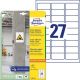 DARČEK - Etikety univerzálne 63,5x29,6mm Avery A4, silne lepivé 20 hárkov  - Objednaj 1 ks a dostaneš darček 1 ks Zlaté Esíčka so škoricou a kakaom 220g ( Platí do 31.8.2025)