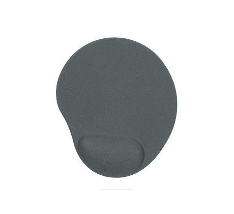 Gel mouse pad with wrist support, grey, ergonomic (PWWP201GEP0A)