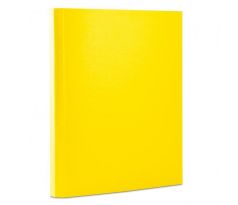Kartónový box so suchým zipom 40mm Office products žltý