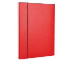 Box s gumičkou 40mm Office product červený