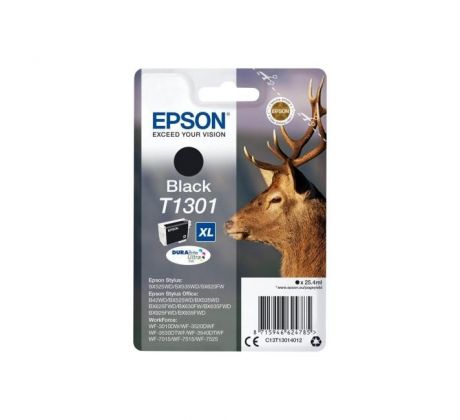 Atramentová náplň Epson T1301 XL black pre SX525WD/SX620FW (945 str.)