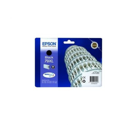 Atramentová náplň Epson C13T790140 black XL 79XL pre WF-5620/5690/5190/5000 (2.600 str.)