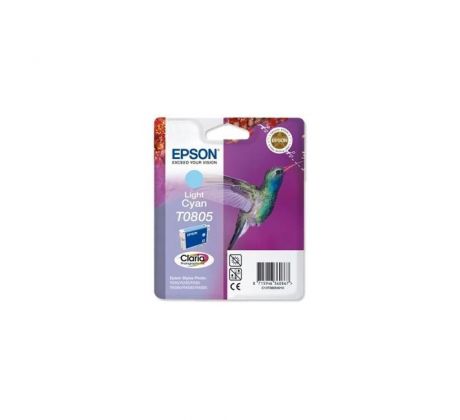 Atramentová náplň Epson T080540 light cyan pre SP R265/R285/R360/RX560/RX585 (350 str.)