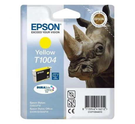 Atramentová náplň Epson C13T10044010 yellow pre SO B40W/BX600FW/BX610FW/BX310 (910 str.)