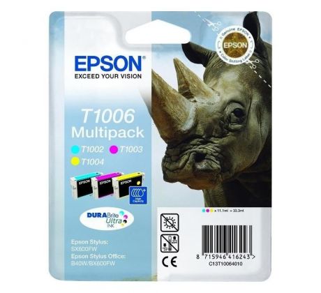 Atramentová náplň Epson C13T10064010 C/M/Y multipack pre SO B40W/BX600FW/BX610FW/BX310