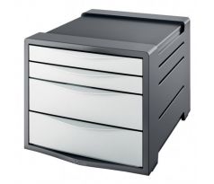 Zásuvkový box Esselte VIVIDA biely