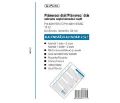 Náhradná náplň do diára TP A7 2025 týždenná
