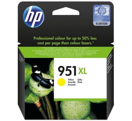 Atramentová náplň HP CN048AE HP 951XL yellow XL (1.500 str.) pre Officejet Pro 251dw/276dw/8100/8600