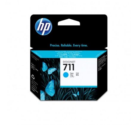 Atramentová náplň HP CZ130A HP 711 cyan (29 ml) pre DesignJet T120/T520/T130/T530