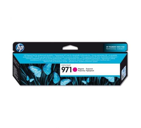 Atramentová náplň HP CN623AE HP 971 magenta (2.500 str.) pre Officejet Pro X451dw/X476dw/ X551dw