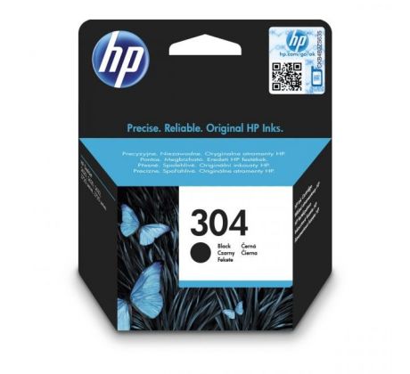 Atramentová náplň HP N9K06AE HP 304 black (120 str.) pre DeskJet 2620/2630/3750/3760/3762