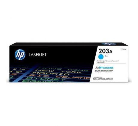 Toner HP CF541A HP 203A cyan (1.300 str.) pre LaserJet Pro M254dw/M280nw/ M281fdn