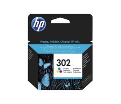Atramentová náplň HP F6U65AE HP 302 color (165 str.) pre DeskJet 2130/3639/OfficeJet 3830/4650