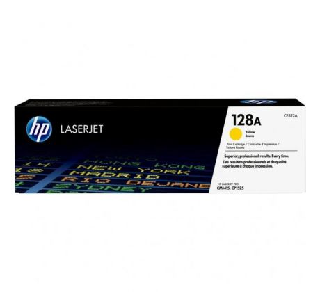Toner HP CE322A HP 128A yellow (1.300 str.) pre LJ Pro CP1525n/CM1415