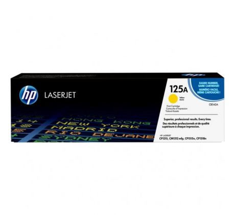 Toner HP CB542A HP 125A yellow (1.400 str.) pre LaserJet CP1215/1515