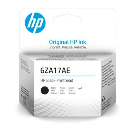 Tlačová hlava HP 6ZA17AE - čierna