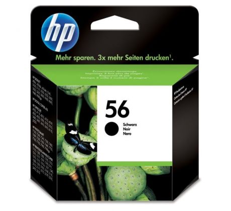 Atramentová náplň HP C6656AE HP 56 black (520 str.) pre Deskjet 5550/5551/5552