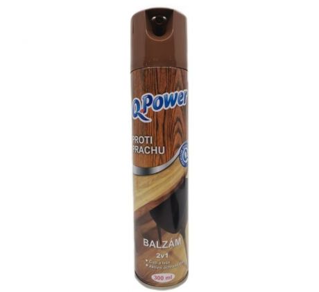 Q-Power spray na drevo proti prachu 300 ml