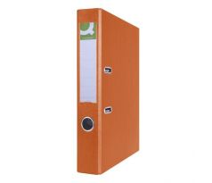 Zakladač pákový Q-CONNECT poloplastový 5cm oranžový