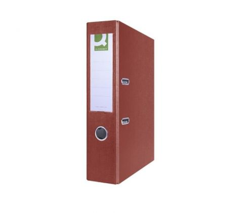 Zakladač pákový Q-CONNECT poloplastový 7,5cm bordó