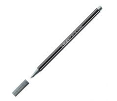 Popisovač STABILO Pen 68 metalic strieborná