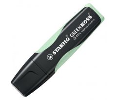 Zvýrazňovač STABILO GREEN BOSS Pastel pastelová zelená