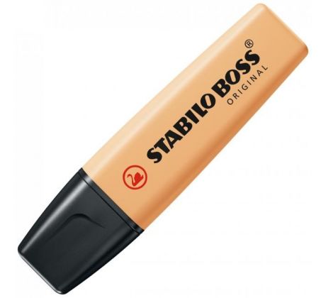 Zvýrazňovač STABILO BOSS ORIGINAL Pastel pastelová oranžová