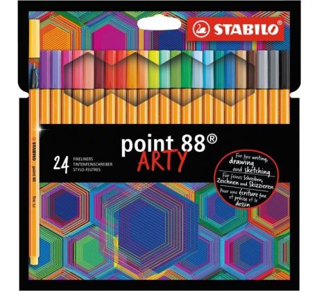 Sada linerov STABILO point 88/24S `ARTY`