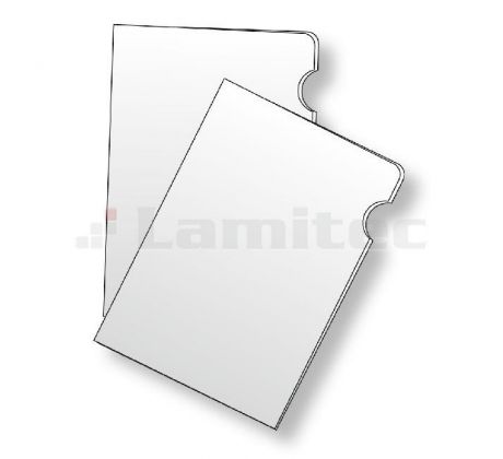 Obal L na dokumenty Karton PP zrnitý 80mic