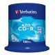 Verbatim CD-R 700 MB cake 100 ks