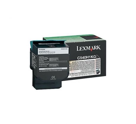 Toner Lexmark C540H1KG black (2.500 str.) pre C540/C543/C544/X543/X544