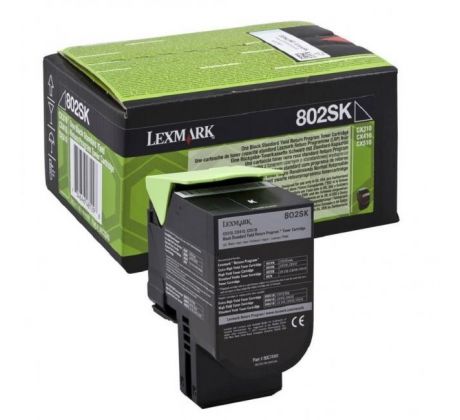 Toner Lexmark 802SK black (2.500 str.) pre CX310/CX410/CX510