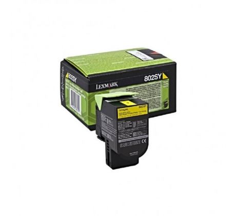 Toner Lexmark 802SY yellow (2.000 str.) pre CX310/CX410/CX510