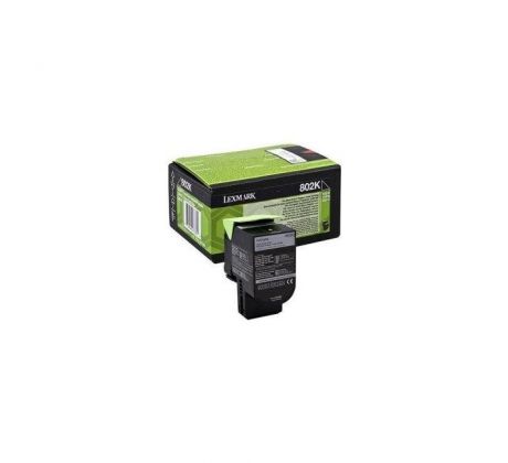 Toner Lexmark 802K black (1.000 str.) pre CX310/CX410/CX510 802K
