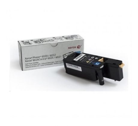 Toner Xerox 106R02760 pre Phaser 6020/6022/WorkCentre 6025/6027 cyan (1.000 str.)
