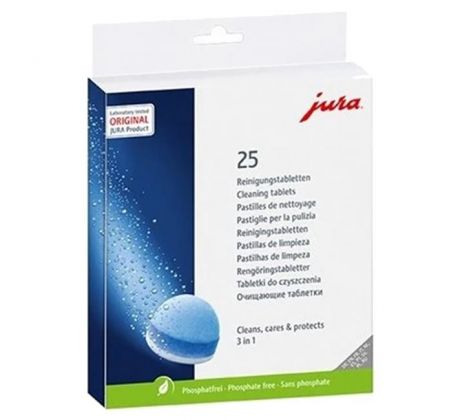 Čistiace a ochranné tablety Jura 25 ks